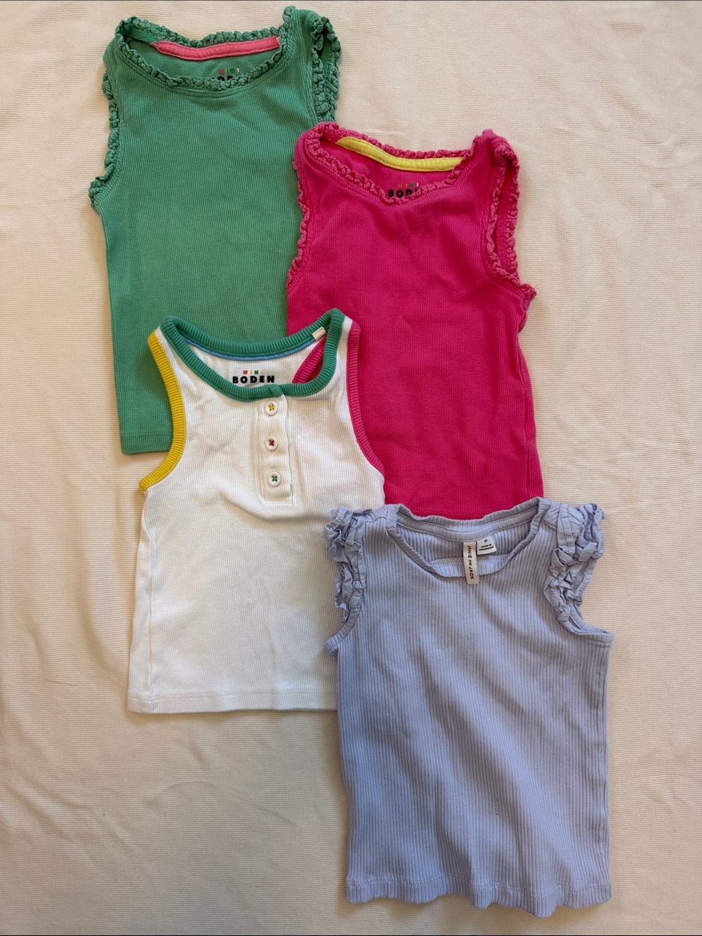 2T Sleeveless Tank Top Set (Mini Biden & Janie and Jack)